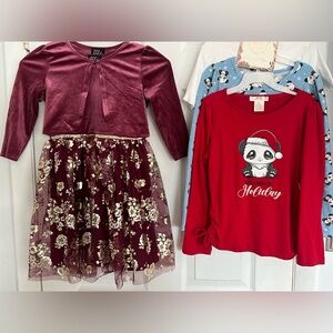 🆕Lilt 2-Piece Dress & Emma & Elsa Shirts Bundle